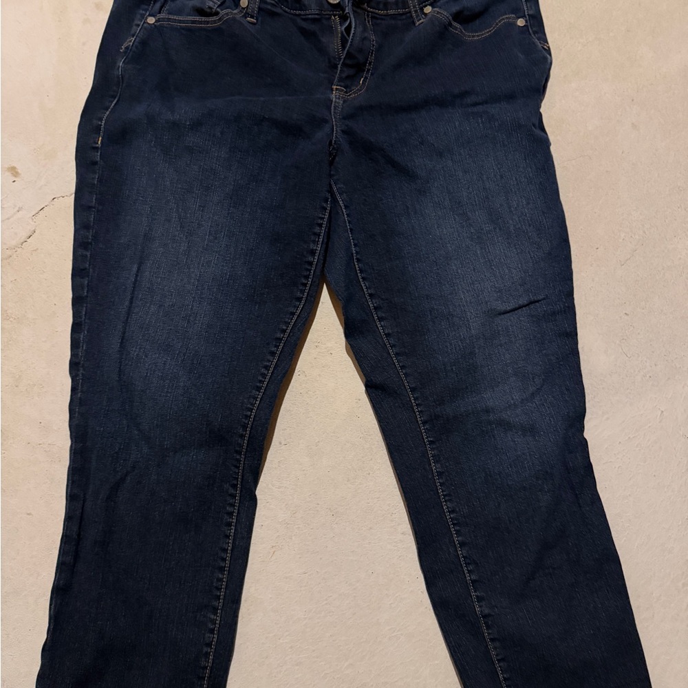 torrid Dark Wash Straight Leg Jeans